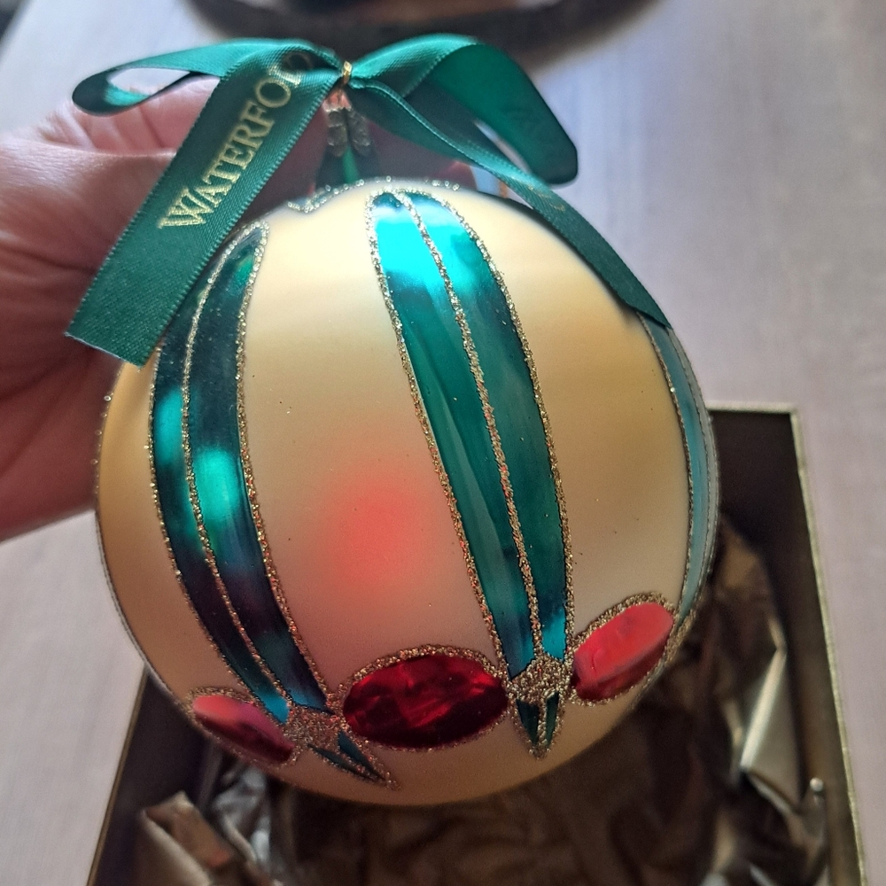 Waterford Nostalgic Collection Limited Series Grenville Ball Ornament